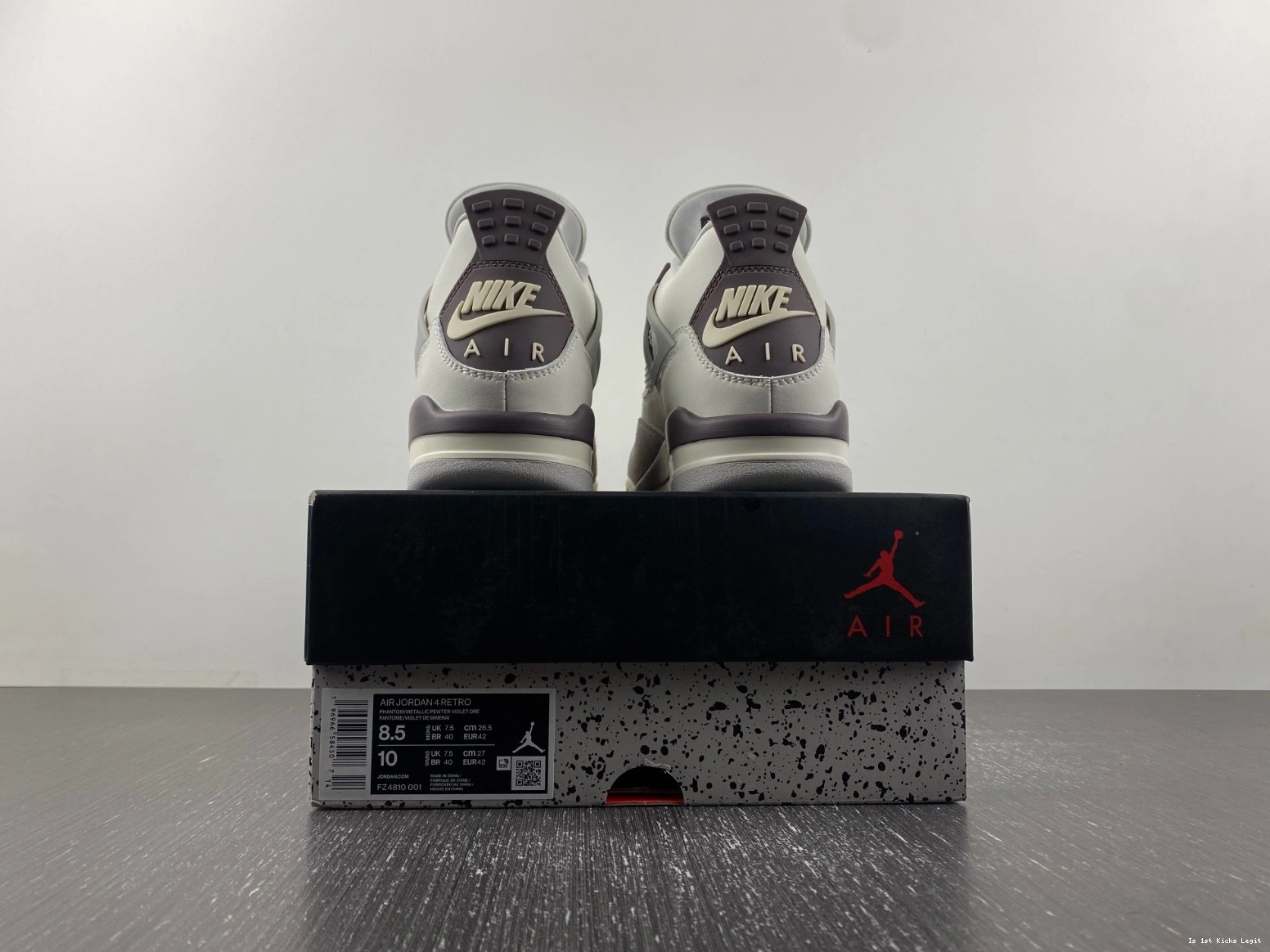 FZ4810-001  x A Air “Phantom” Maniere Jordan 4 Ma 0119